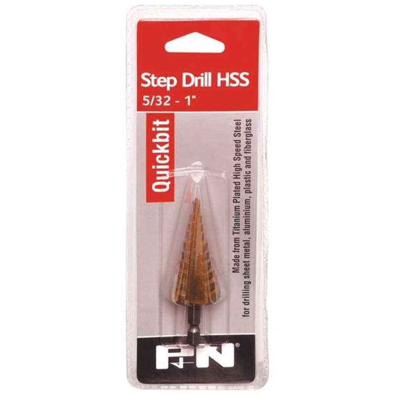 P&N 5/32 – 1 HSS Imperial Drill Bit Step