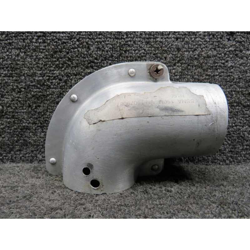 0450314 Cessna 150M Carburetor Heat Box Elbow Fitting Assembly