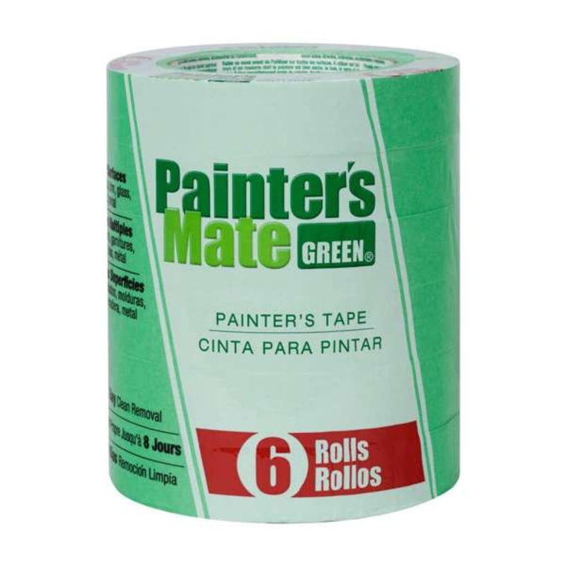Painter’s Mate Green Painter’s Tape – 6 Pack