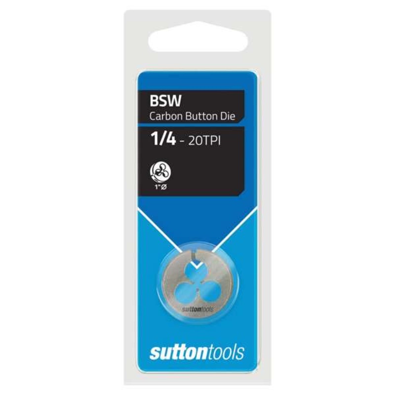 Sutton Tools 1/4 Imperial BSW Button Die