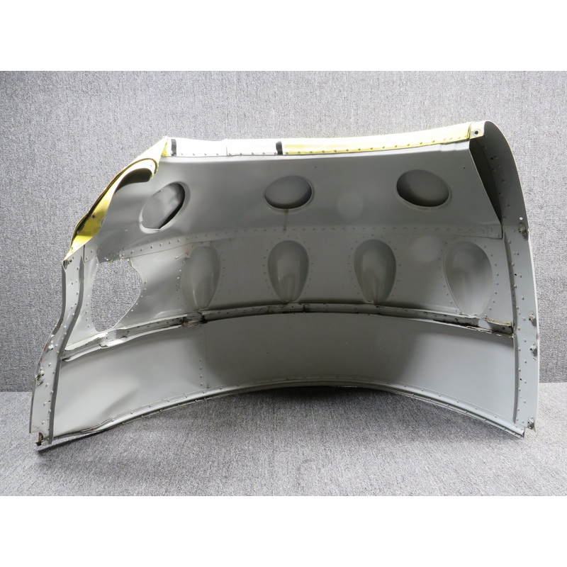 0352133-1 Cessna 195B Right Upper Engine Cowl Assembly (Damaged)