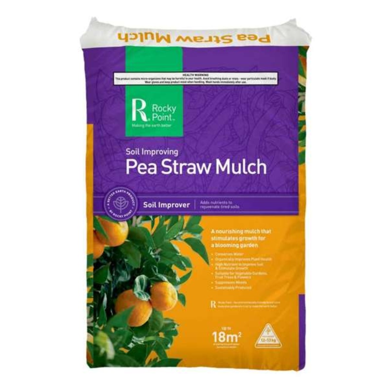 Rocky Point Pea Straw Mulch 18m