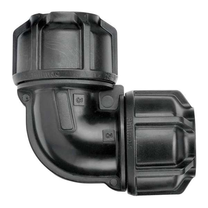 Philmac 3G Metric Pipe Elbow 40mm