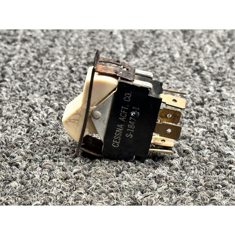 S-1847-2-1 Cessna Aircraft Rocker Switch Assembly