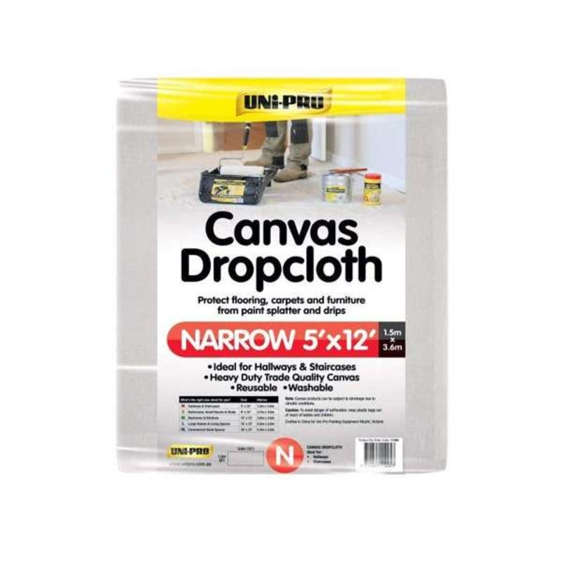 Uni-Pro Heavy Duty Canvas Dropcloth