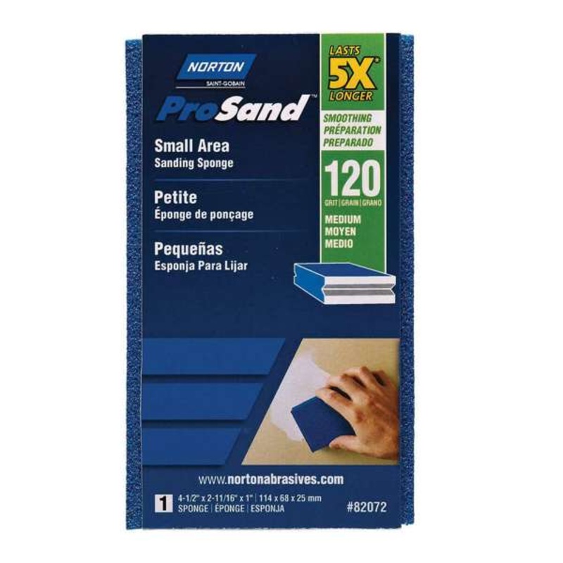 Norton ProSand Sanding Sponge 120 Grit