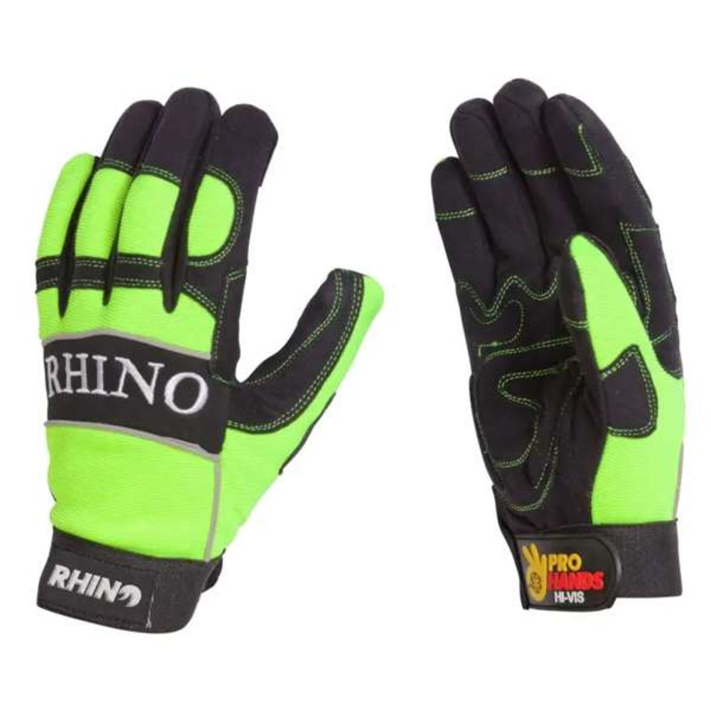 Rhino Hi-Vis Workmaster Gloves