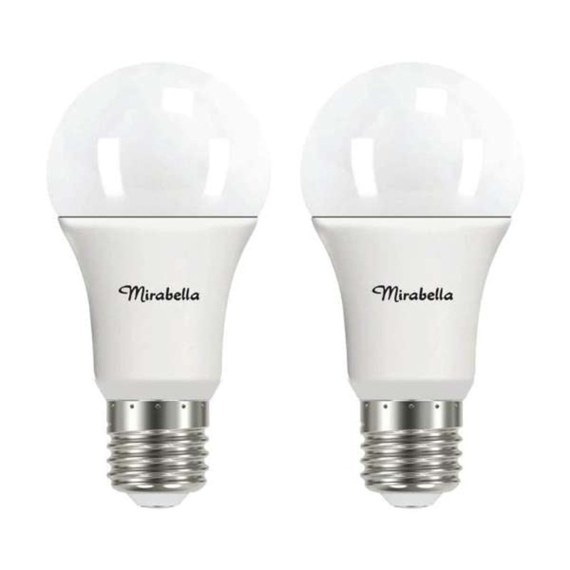 Mirabella LED GLS 11W 1000Lumens 2700K ES Warm White – 2 Pack
