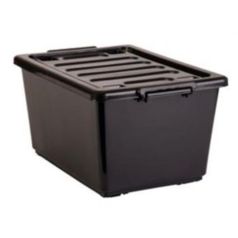Storage Container Black 50L