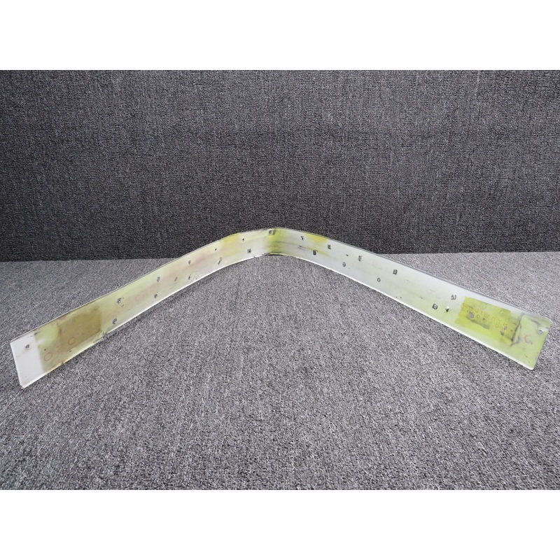 0322712 Cessna 195B Forward Wing Root Gap Cover LH (Holes Enlarged, Crack)