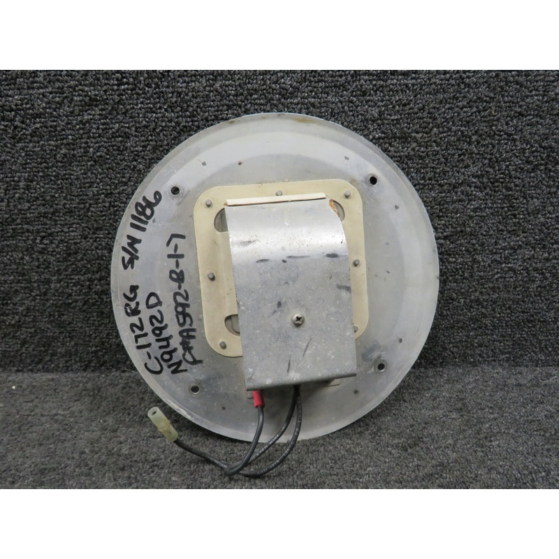 0521101-2 Cessna 172RG Courtesy Light Plate Assembly with Shield (Worn)