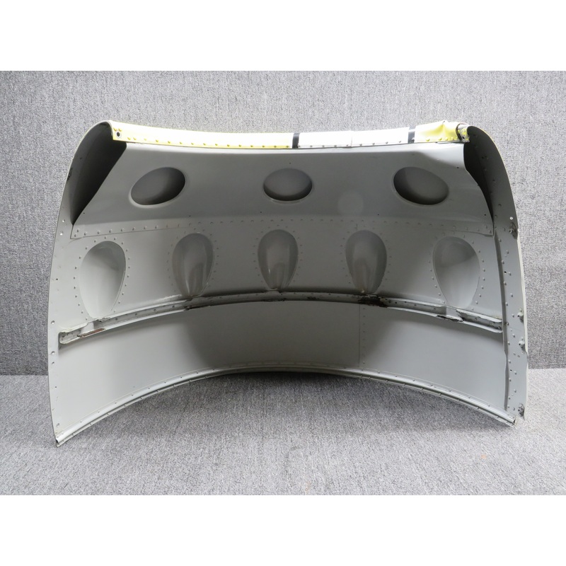 0352133 Cessna 195B Left Upper Engine Cowl Assembly (Damaged)