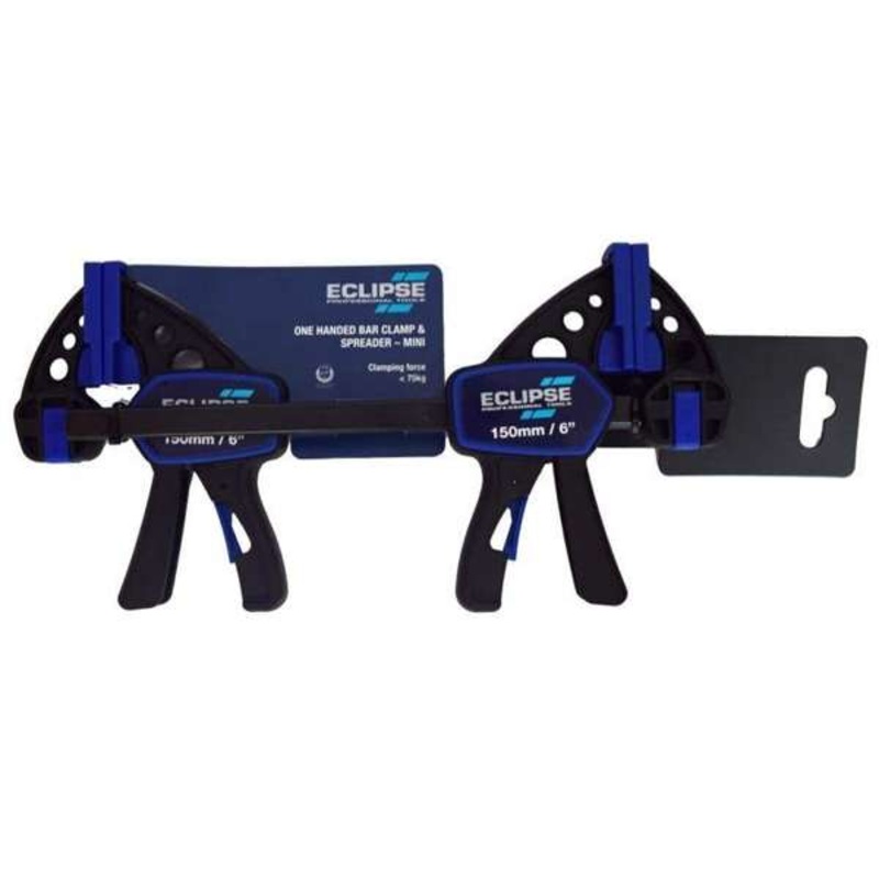 Eclipse One Handed Bar Clamp Mini 150mm – 2 Pack