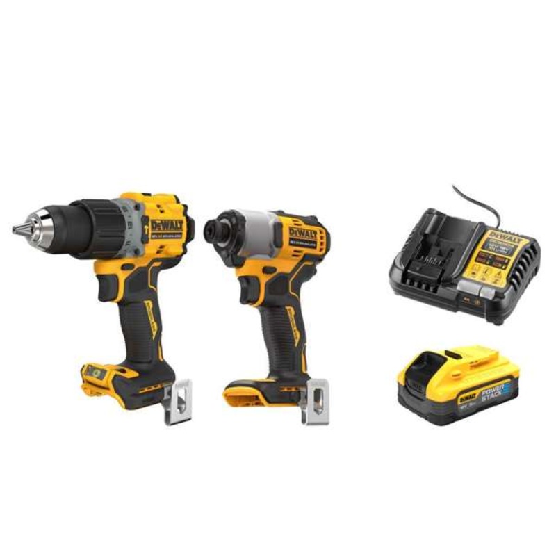 DeWalt 18V XR POWERSTACK 5.0Ah Combo Kit – 2 Piece DCK2049H1- x E
