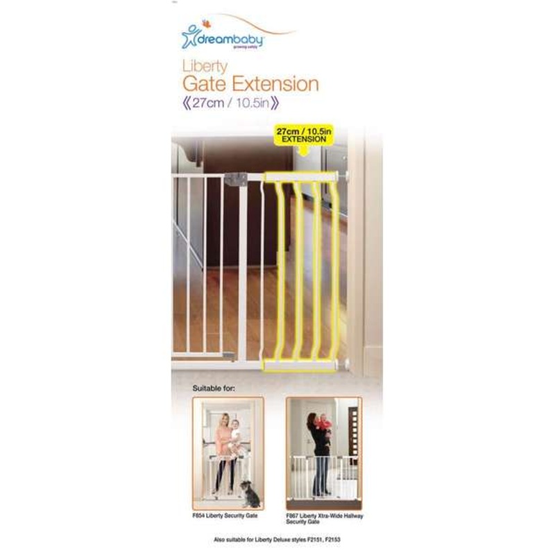 Dreambaby Liberty Gate Extension 27cm 10.5