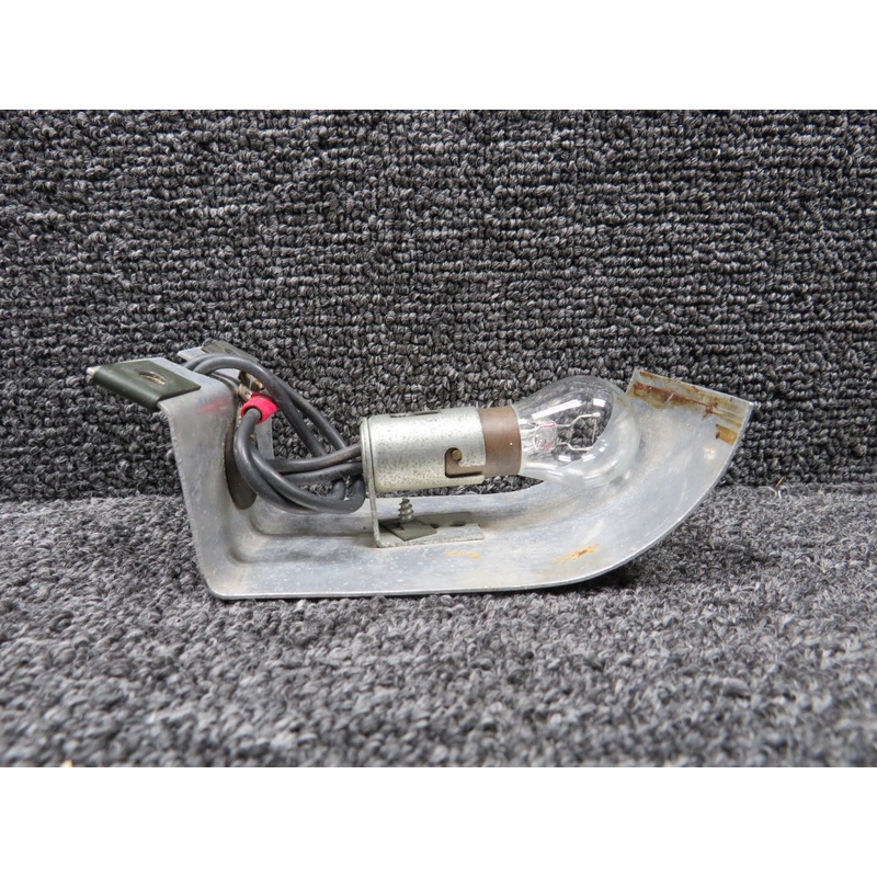 0700616-1 Cessna 210F Courtesy Light Shield Assembly with Bulb