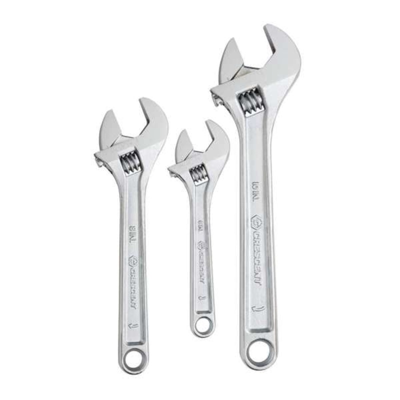 Crescent Adjustable Wrench Set – 3 Piece