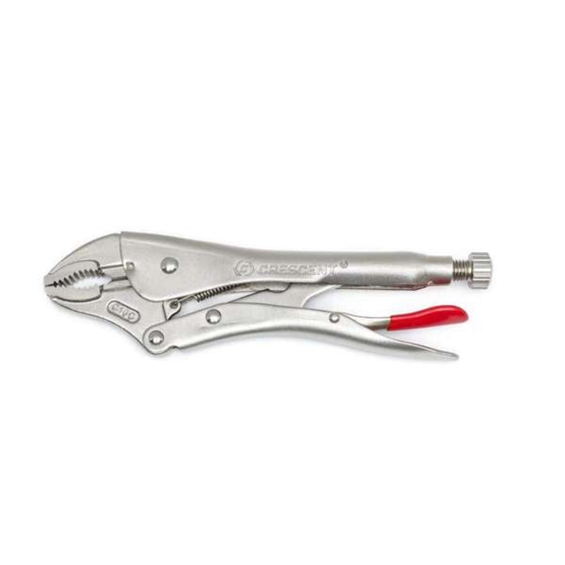 Crescent Pliers Curved Jaw Locking with Wire Cutter 10