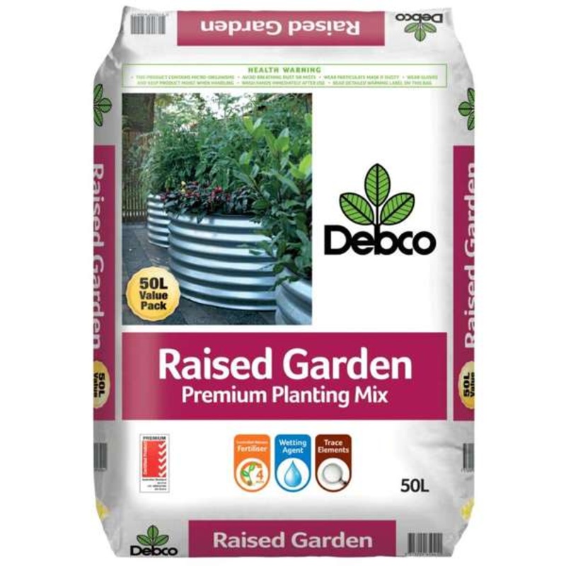 Debco Raised Garden Premium Planting Mix 50L