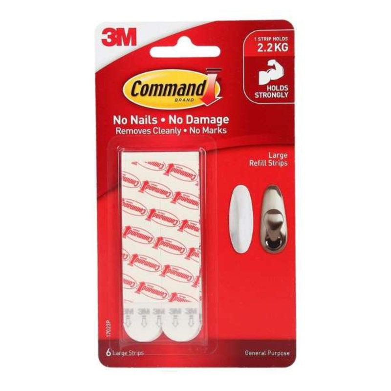 Command Picture Mounting Strips Large – 6 Pack