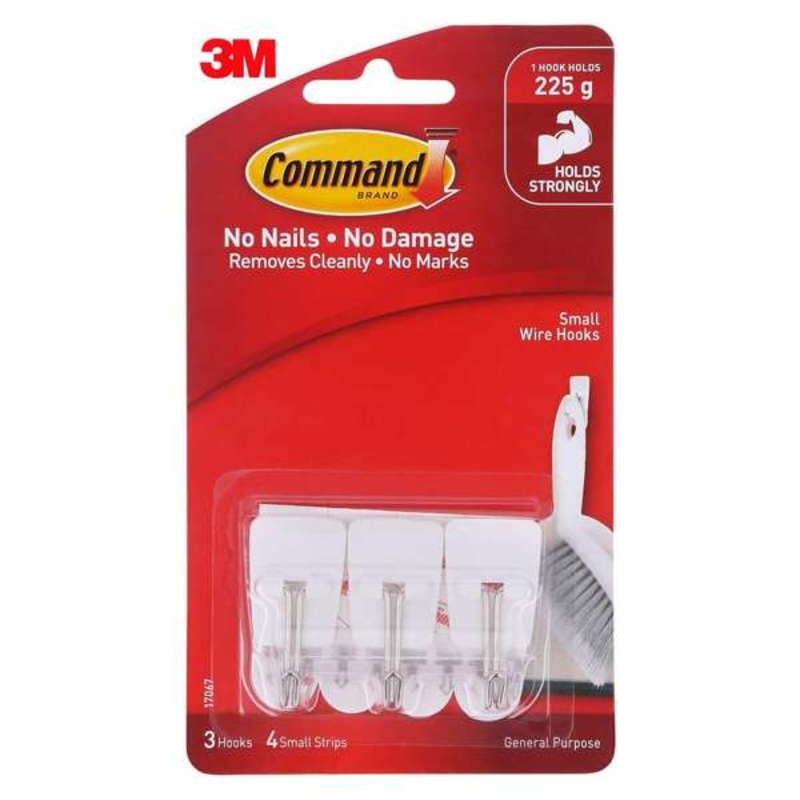 Command Utensil Hooks – 3 Pack