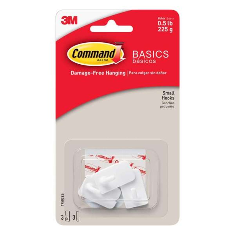 Command Utility Hook Small – 3 Pack