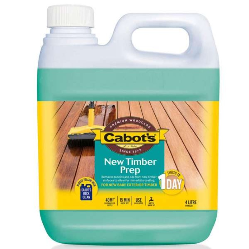Cabot’s New Timber Prep 4L