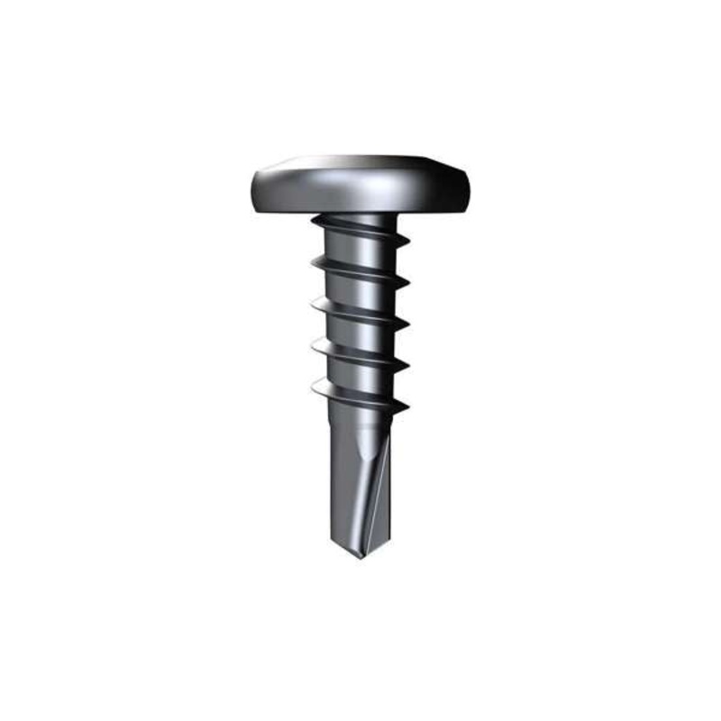 Bremick Screw Wafer Head Metal Zinc Plated 16mm – 100 Pack