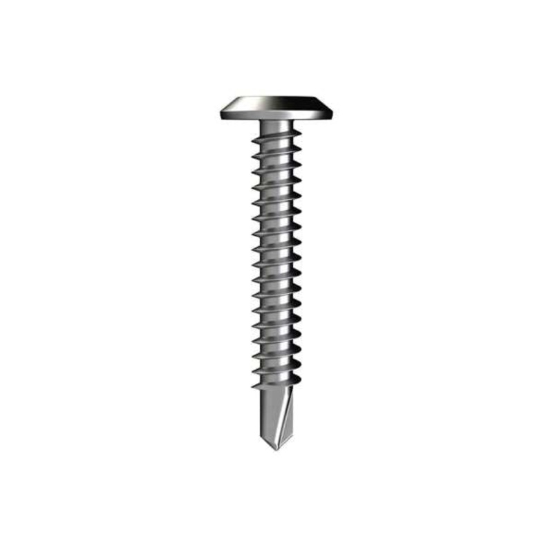 Bremick Screw Wafer Head Metal Zinc Plated 22mm – 50 Pack