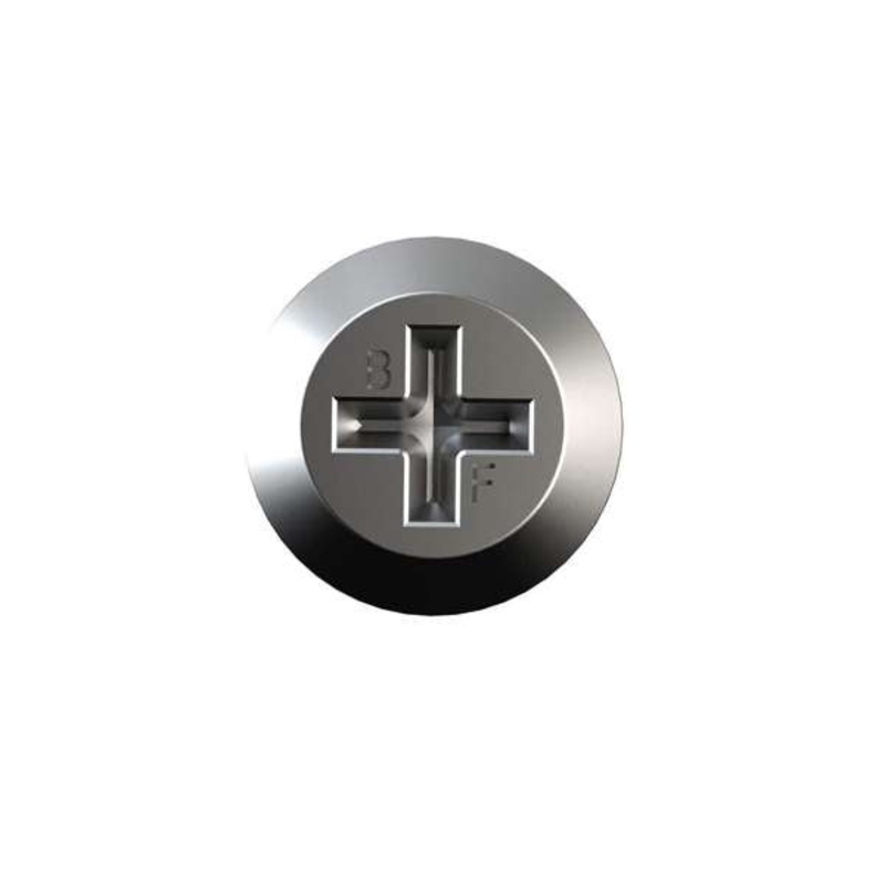 Bremick Screw Wafer Head Metal Zinc Plated 30mm – 50 Pack