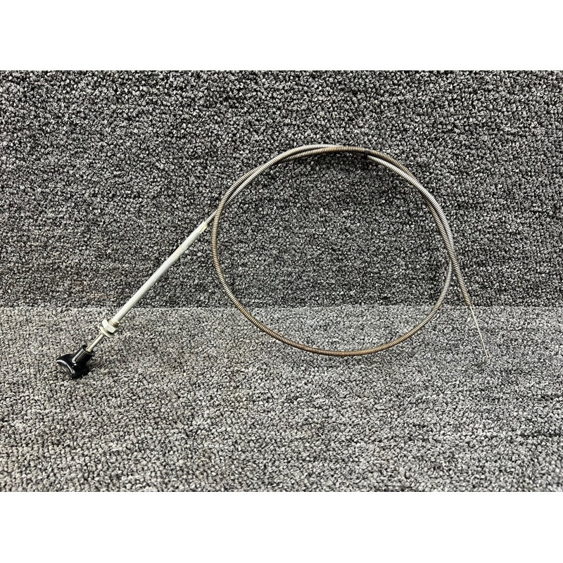 S1230-10 Cessna 182P Carburetor Heat Control Cable Assembly (Length: 43.625)