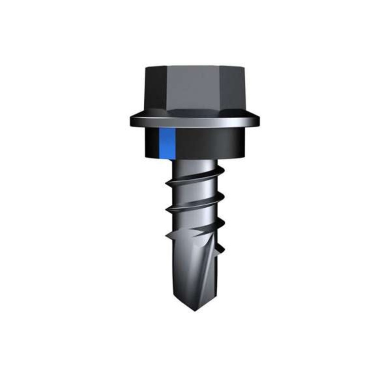 Bremick Screw Hex Metal 10g x 25mm 100 Pack