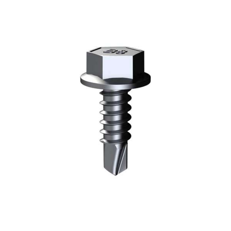 Bremick Screw Hex Metal 10g x 25mm 50 Pack