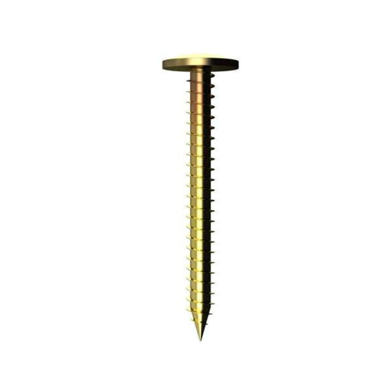 Bremick Screw Button Head Needle Point 25mm – 100 Pack