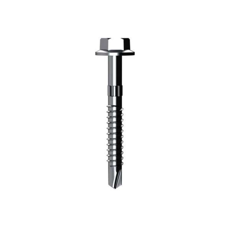 Bremick Screw Hex Head with Seal B8 Metal 50mm – 25 Pack