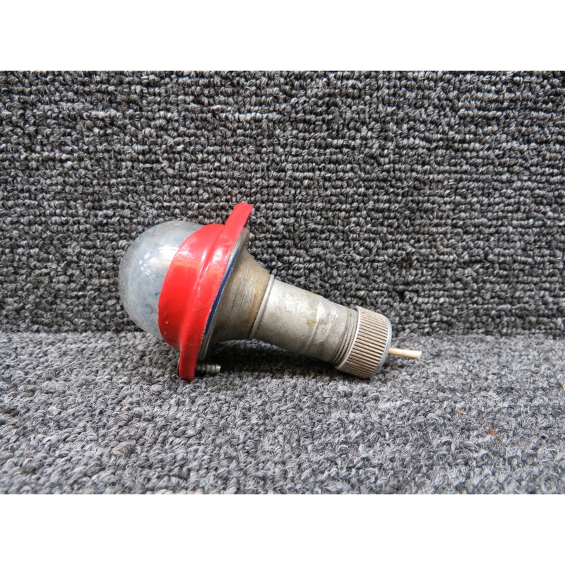 0433006-7 (Use: C622001-0102) Cessna 210D Tail Light Assembly (Missing Screw)
