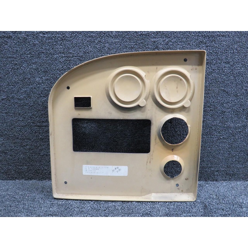 0513093-10 Cessna 172N Instrument Panel Cover RH (Black)