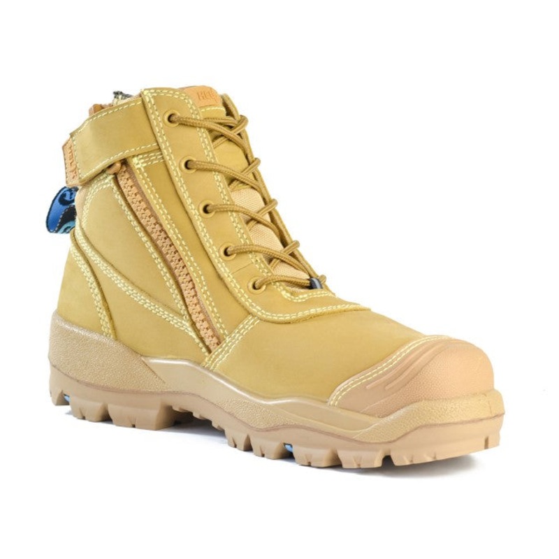 Boot Horizon Side Zip Safety Wheat S10