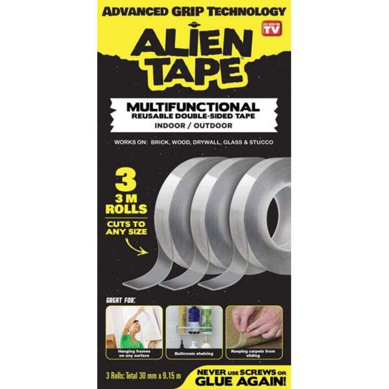 Alien Tape 30mm x 9.15m – 3 Pack