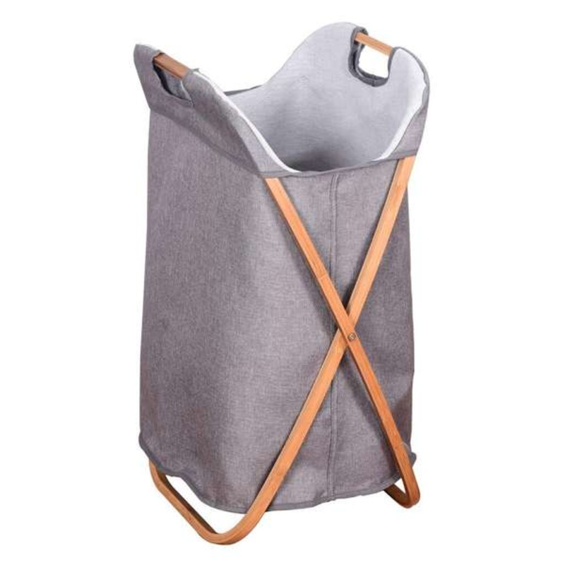 Bamboo Decorative Laundry Hamper 65L