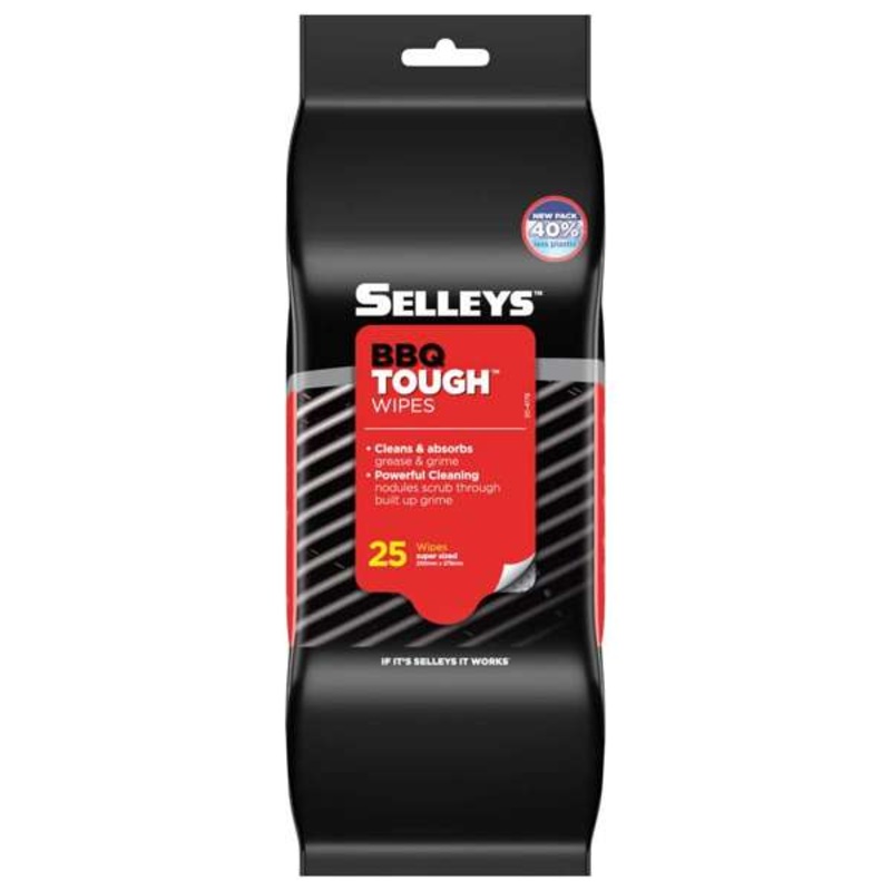 Selleys BBQ Tough Wipes 25PK