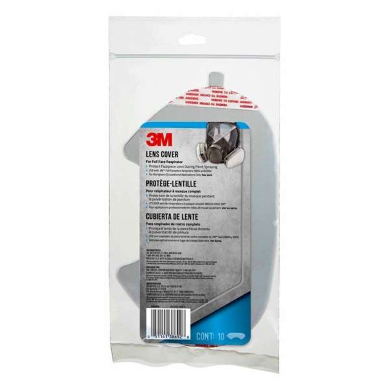 3M Respirator Lens Cover – 10 Pack