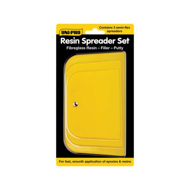 Uni-Pro Resin Spreader Set – 3 Piece