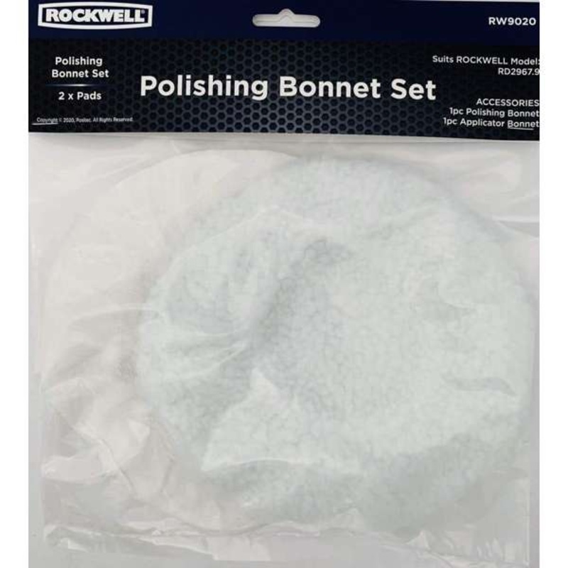 Rockwell Polishing Bonnet – 2 Piece