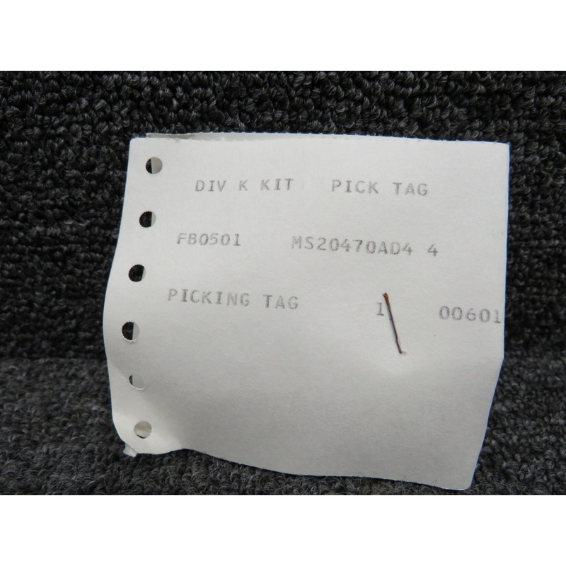 SK210-77B Cessna 210 Aft Firewall Stiffener Modification Kit (New Old Stock)