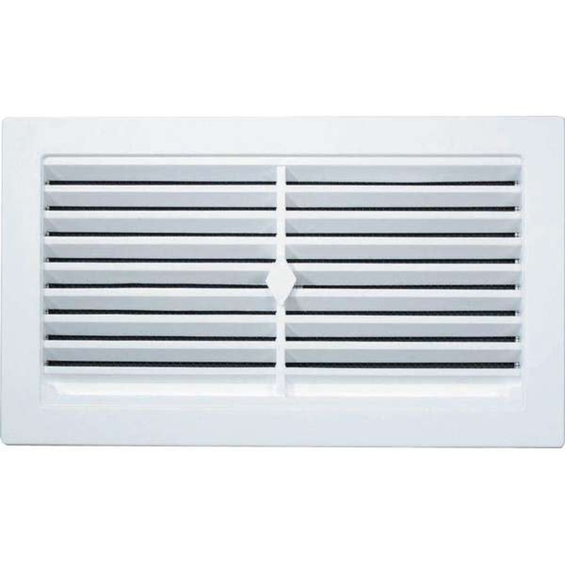 Haron Plastic Wall Vent White 245 x 145mm