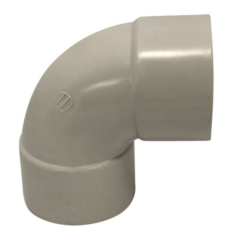 Holman PVC DWV Bend F&F Plain 65mm 88