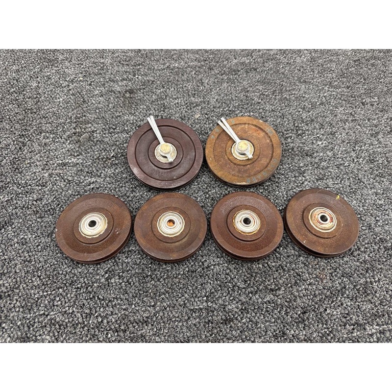 S-378-4, MS20220-2 Cessna R182 Pulleys (Set of 6)