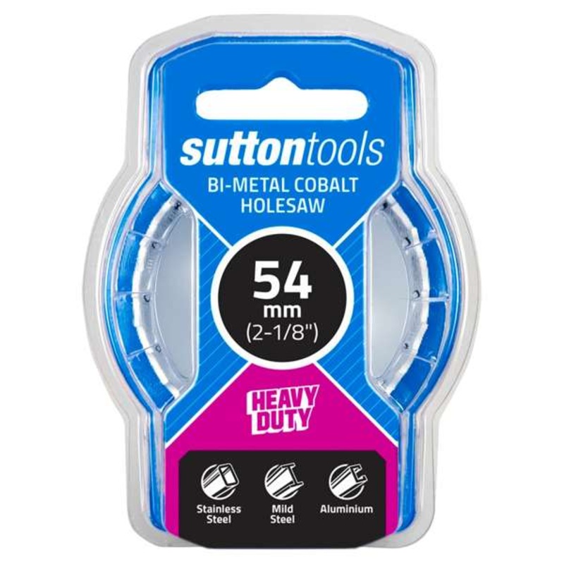 Sutton Tools 54mm White Cobalt Bi-Metal Holesaw
