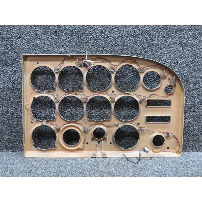 0513093-2 Cessna 172N Shock Panel Cover Assembly (Worn, Peeling)